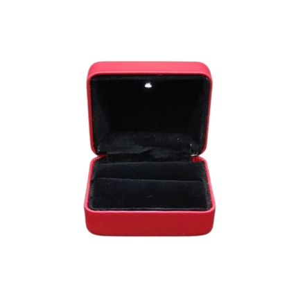 LED ring box red