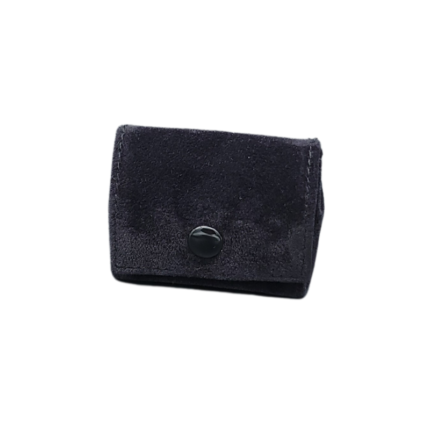 black velvet ring pouch