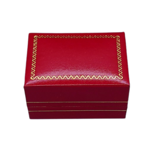 couple ring gift box red
