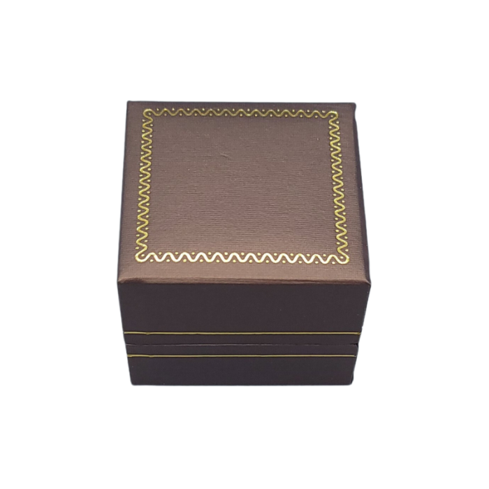 Ring gift box bronze