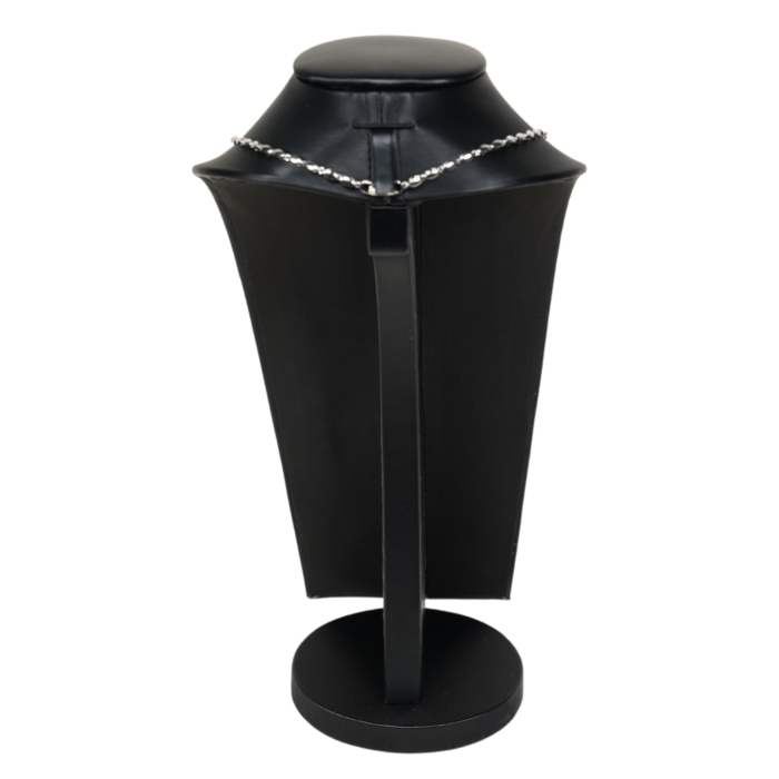 necklace stand black large