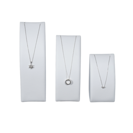 white Chic Jewellery Display Stands for Necklaces